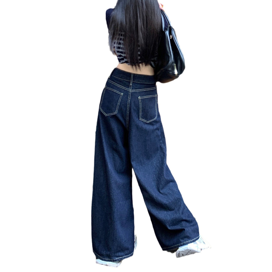Damen Weite Jeans mit elegantem Schnitt und lässiger Passform EB