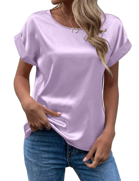 Damen Satinbluse EB