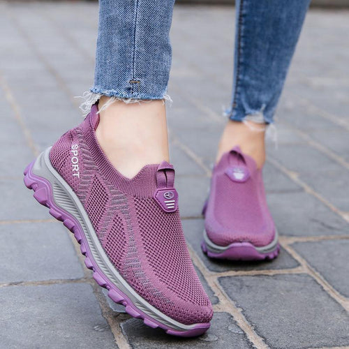 Damen Sportliche Stretch-Sneaker mit innovativer Dämpfung EB