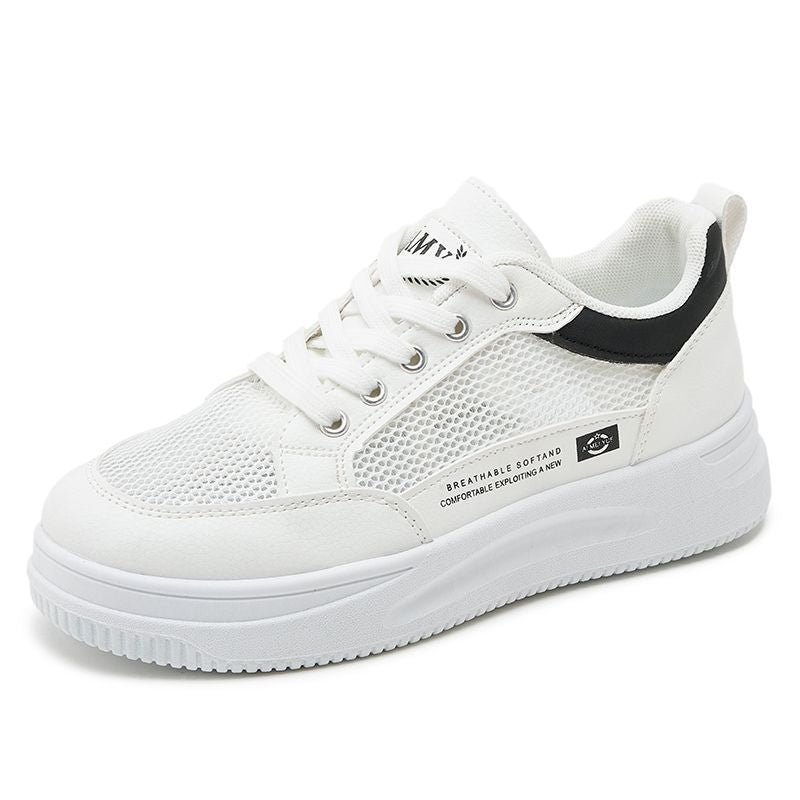 Damen modische Lightweight Sneakers mit atmungsaktivem Mesh und komfortabler Dämpfung EB