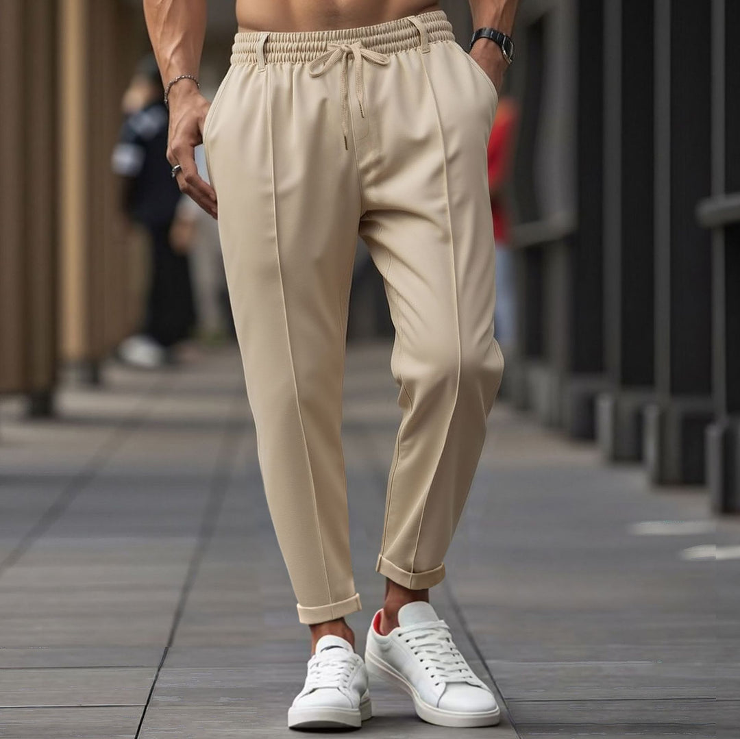 Herren lässige Jogginghose mit elastischem Bund und praktischen Seitentaschen EB