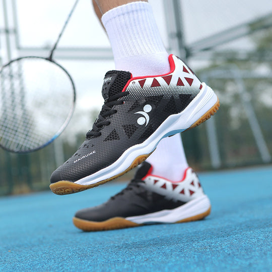 Damen Badmintonschuhe mit atmungsaktivem Obermaterial und rutschfester Sohle EB