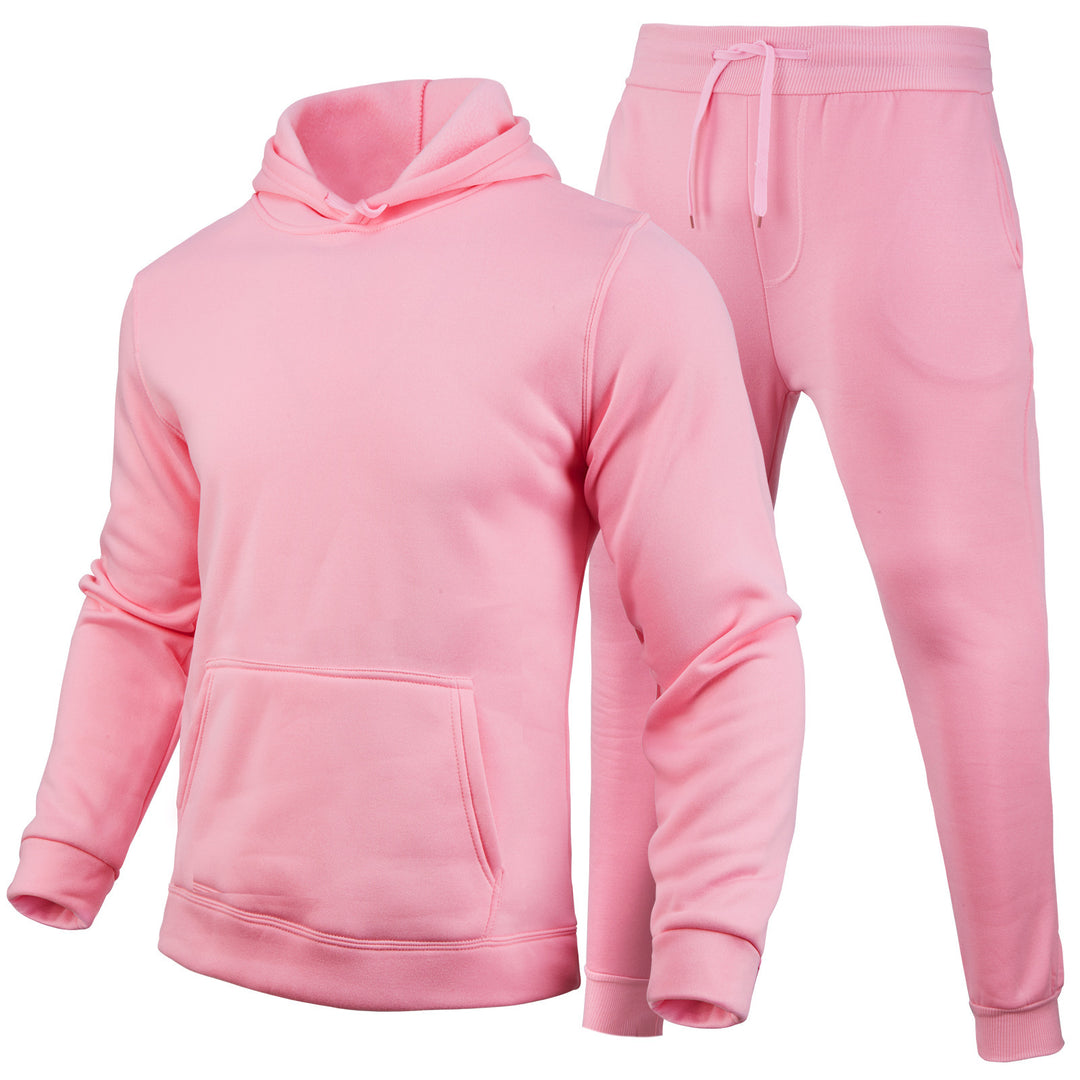 Damen Sportliches Hoodie- und Jogginghose-Set aus hochwertigem Baumwollmix EB