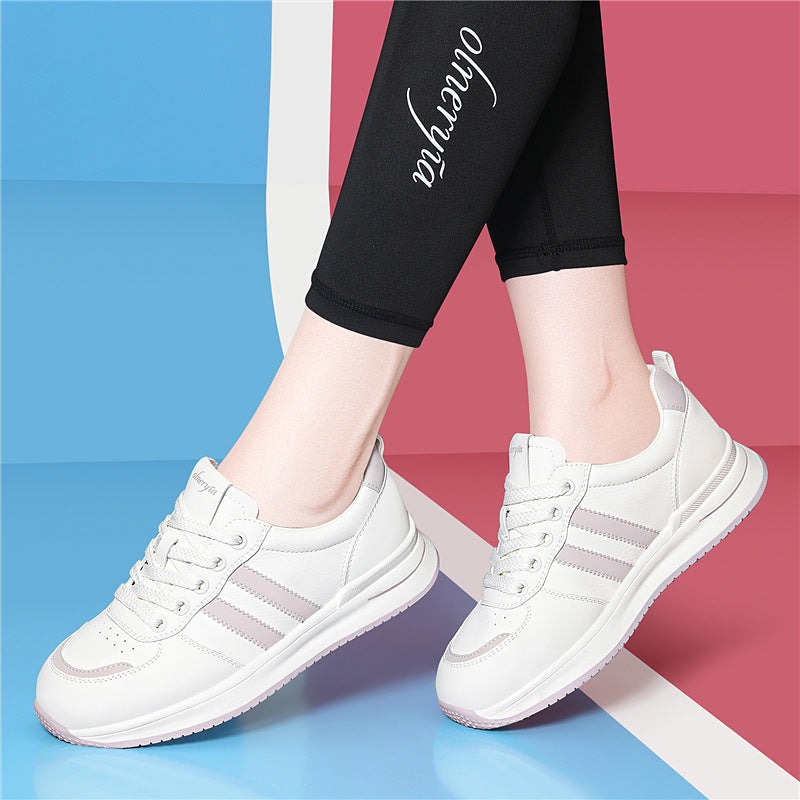 Damen modische und komfortable Sneakers mit atmungsaktiver oberer Schicht EB