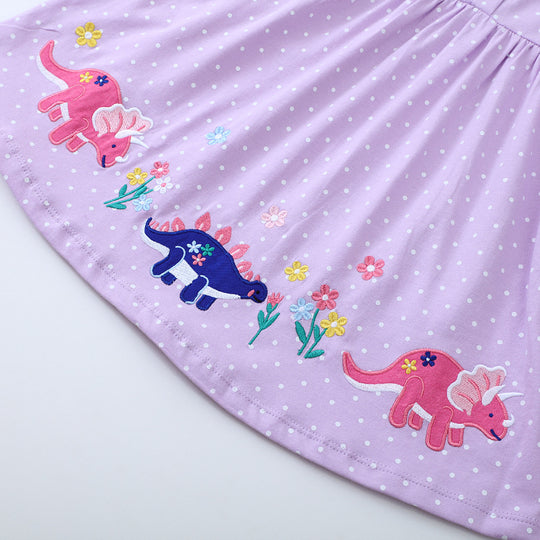 Mädchen Dinosaurier Freizeitkleid EB