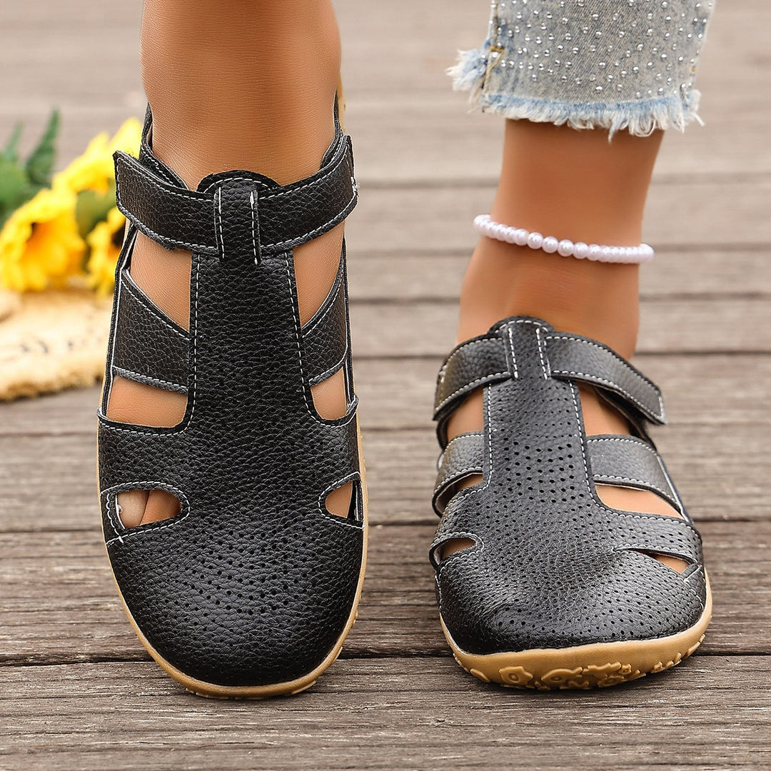 Damen Leichte und atmungsaktive Sandalen mit verstellbarem Riemen EB
