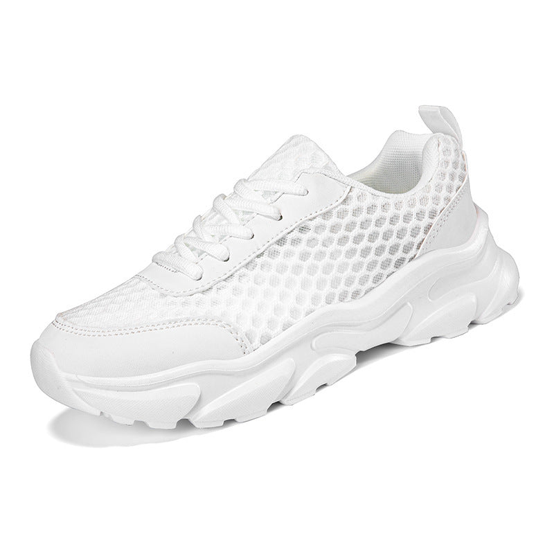 Damen Sportliche Mesh-Sneaker mit dämpfender Sohle EB