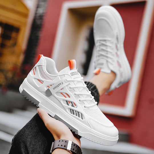 Damen Atmungsaktive Freizeitsneaker mit rutschfester Sohle und flexiblem Sohlenaufbau EB