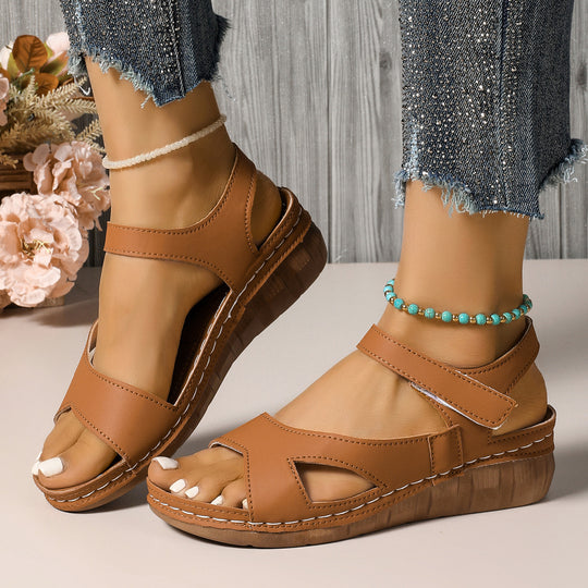 Damen Bequeme Sandalen mit Hohlsohle EB