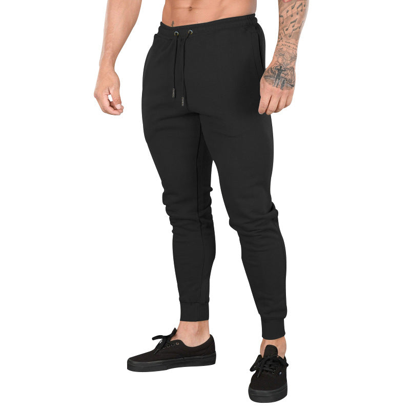 Herren Slim-Tapered Sweat-Jogger mit elastischem Tunnelzugbund & gerippten Knöchelbündchen EB