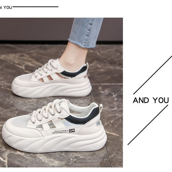 Damen Sportliche Sneakers mit futuristischem Design und innovativer Komfortsohle EB