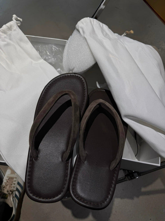 Damen Fußbett Flip-Flops mit rutschfester Sohle und anatomischer Passform EB