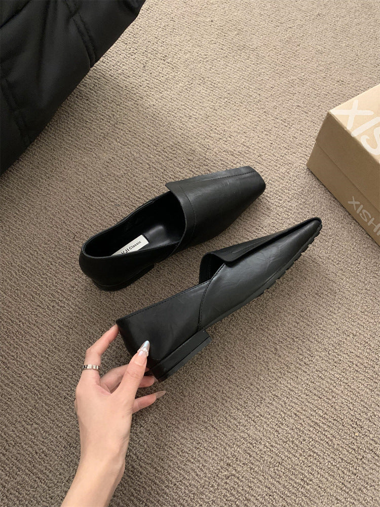Damen spitze Slippers aus Wildleder mit elegantem Design EB