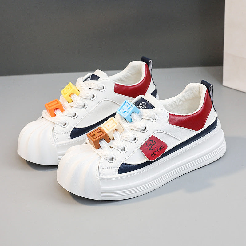 Damen Sneaker mit modischem Schnürdesign und komfortabler Laufsohle EB