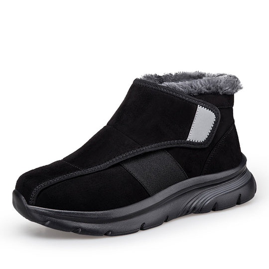 Damen isolierte Winterstiefel mit rutschfester Sohle und praktischer Klettverschlussfunktion EB