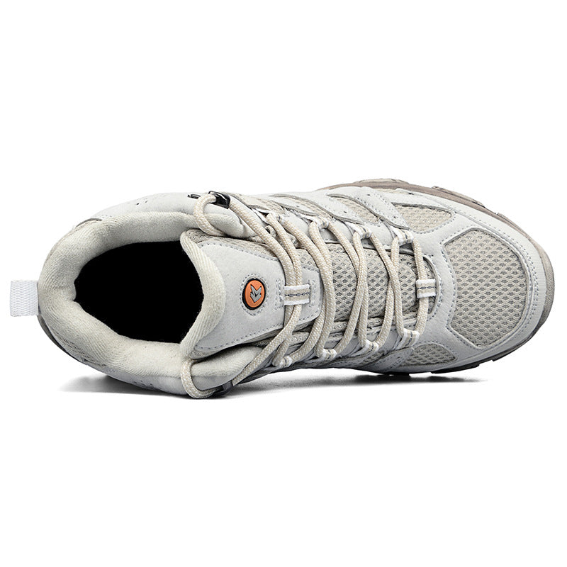 Damen Outdoor-Wanderschuhe mit rutschfester Profilsohle und atmungsaktivem Obermaterial EB
