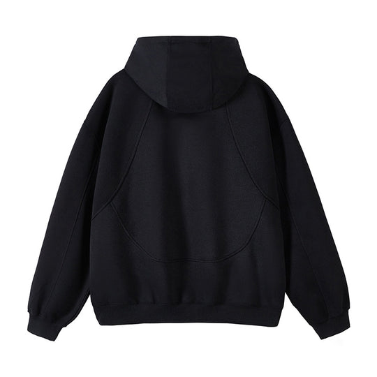 Damen modischer Kapuzenpullover mit innovativem Schnitt EB