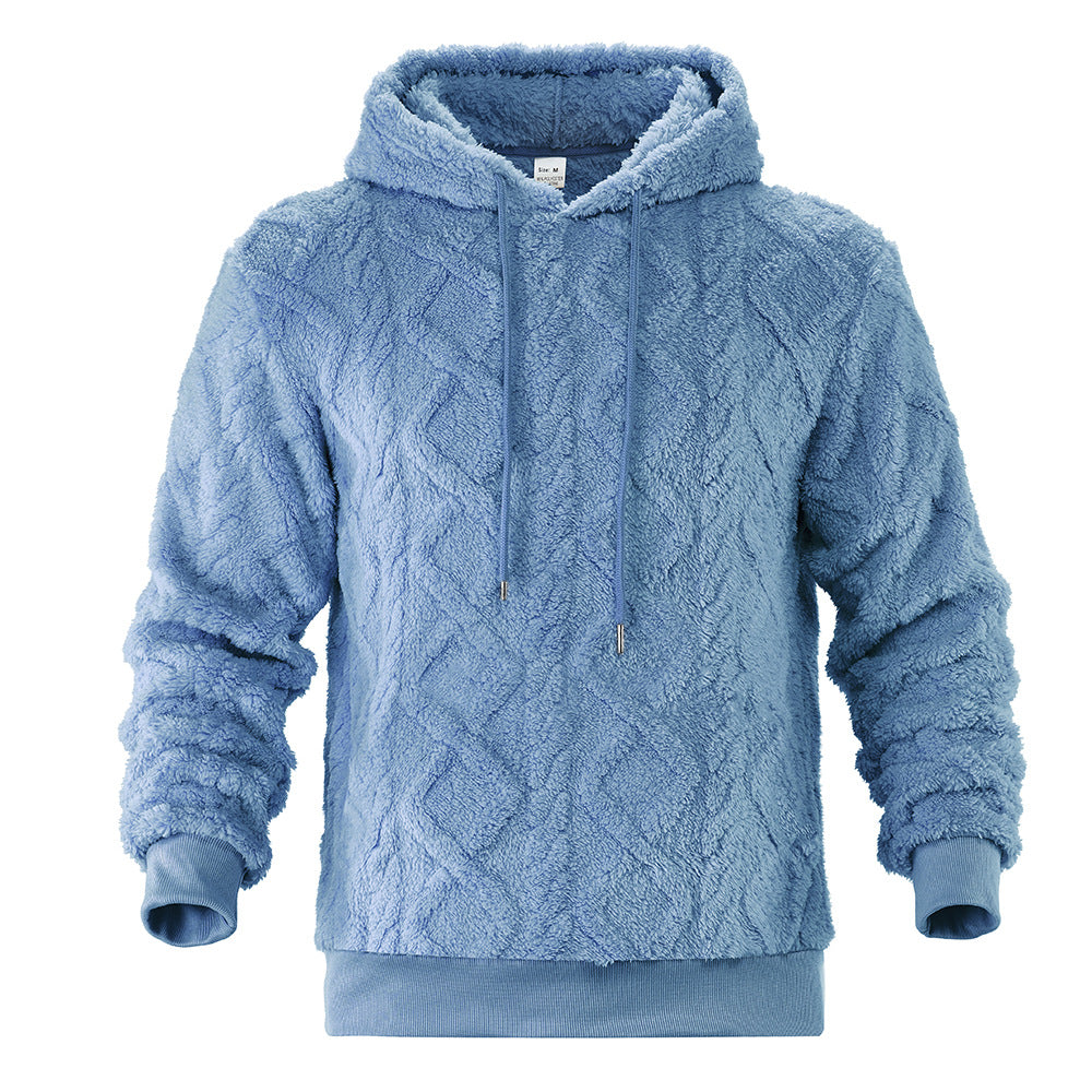 Damen Kuscheliger Fleece-Hoodie mit strukturiertem Design EB