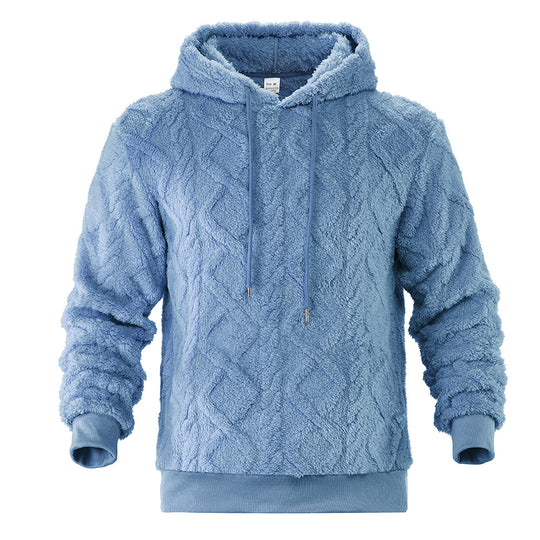 Damen Kuscheliger Fleece-Hoodie mit strukturiertem Design EB