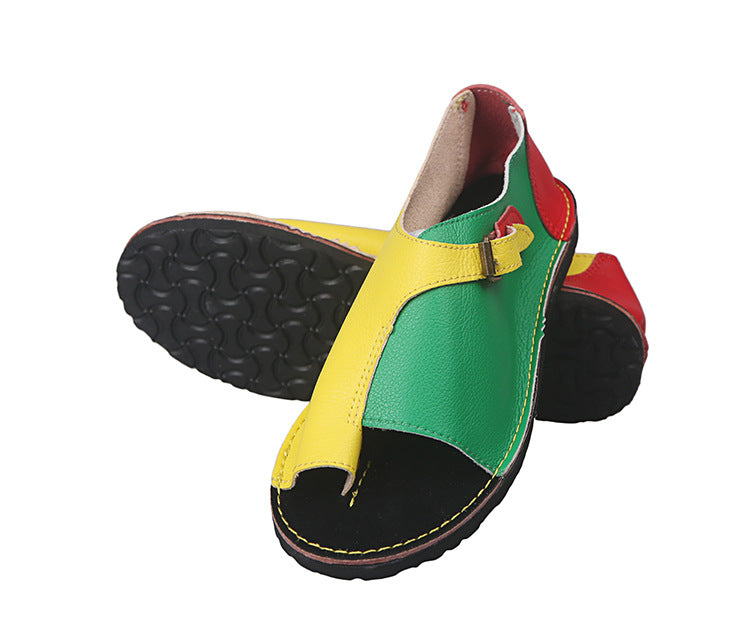Damen Freizeitsandalen mit verstellbarem Riemen und anatomischem Fußbett EB