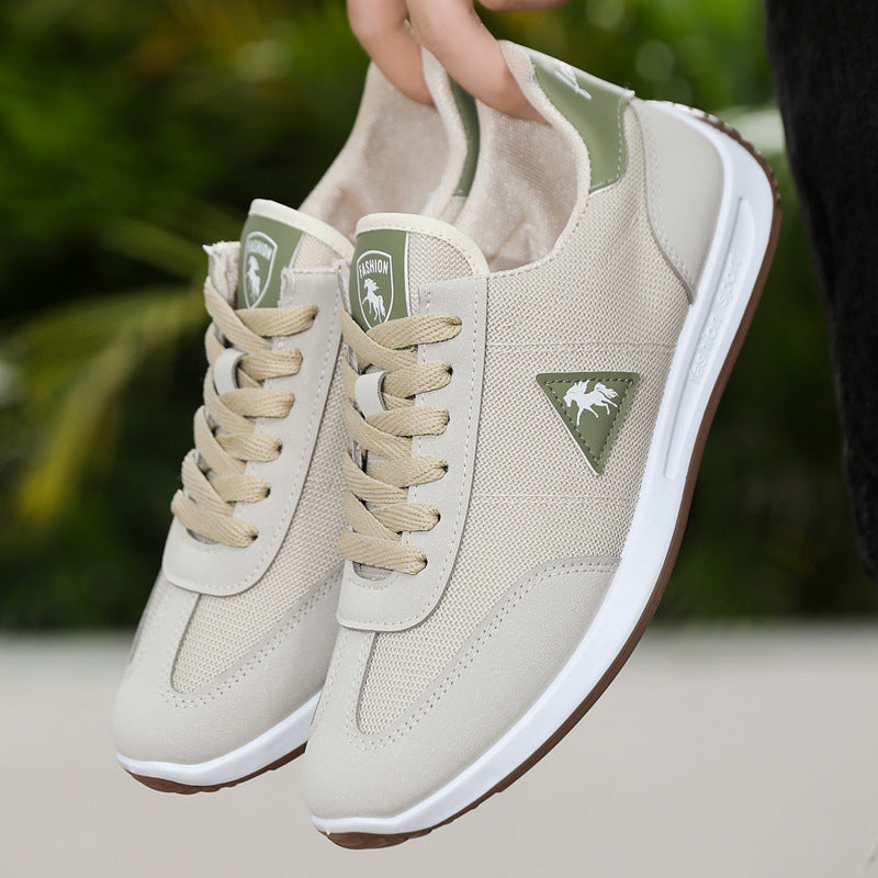 Damen Sportliche Leichtlauf-Sneaker mit rutschfester Sohle und atmungsaktivem Obermaterial EB