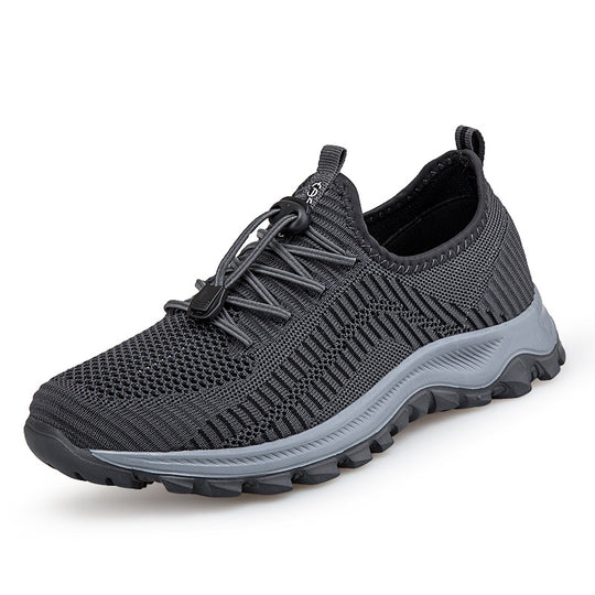 Damen Sportliche Schnürsneaker mit atmungsaktiver Struktur EB