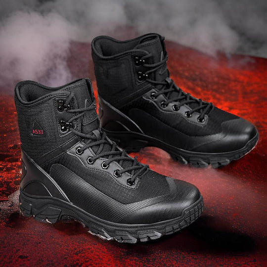 Herren Hochleistungs Trekkingstiefel mit rutschfester Sohle und atmungsaktivem Obermaterial EB