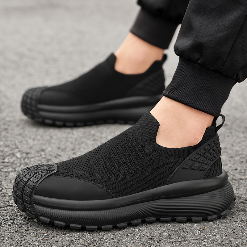 Damen slip-on Sneakers mit rutschfester Sohle und atmungsaktivem Obermaterial EB