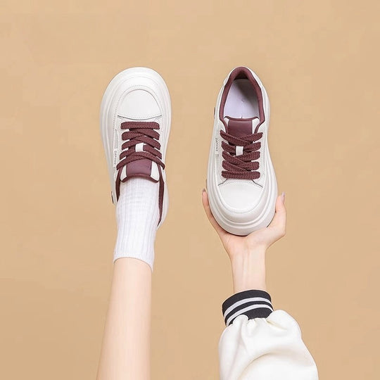 Damen Sportliche Plateausneaker mit ergonomischer Dämpfung und modernem Design EB