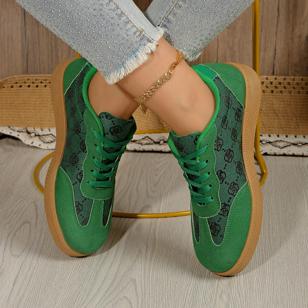 Damen Sneakers mit schickem Logo und farbenfrohem Design EB