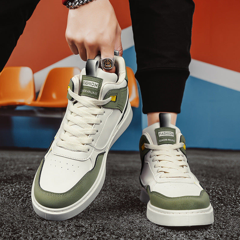 Damen Sportliche High-Top Sneakers mit atmungsaktiven Materialien und ergonomischer Dämpfung EB