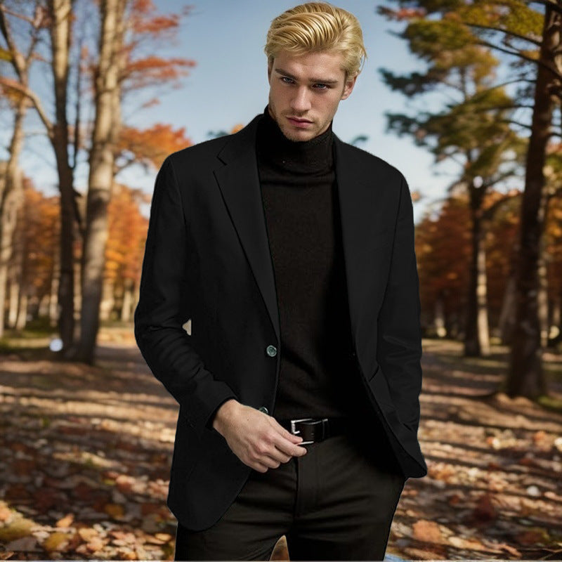 Herren Eleganter Blazer mit stilvollem Schnitt und hochwertigem Material EB