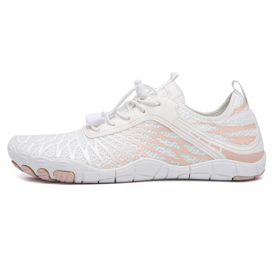 Unisex nan ultraleichter Barfuß-Wasserschuh mit rutschfester Laufsohle und Kordelzugverschluss EB