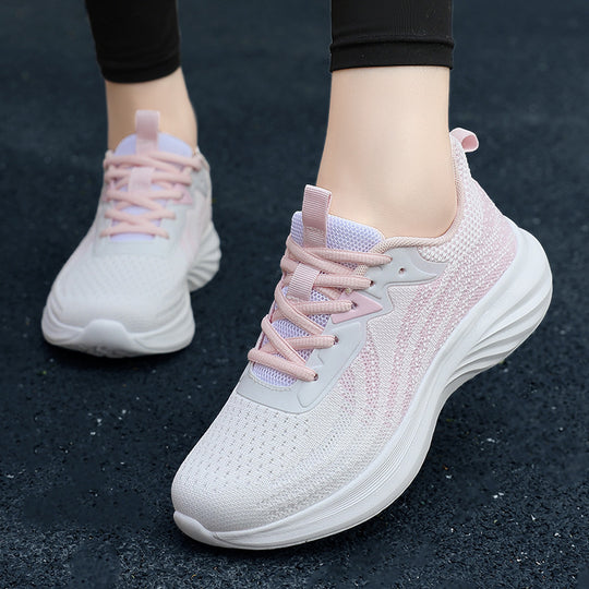 Damen Sportliche Atmungsaktive Laufschuhe mit Dämpfungstechnologie EB
