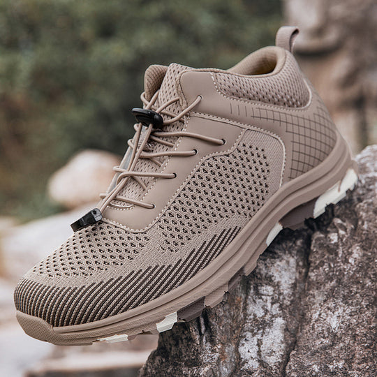 Herren Atmungsaktive Trail-Schuhe mit flexiblem Schnürsystem EB