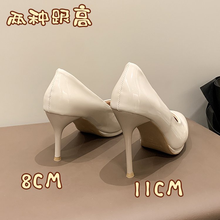 Damen elegante Spitzen High Heels EB