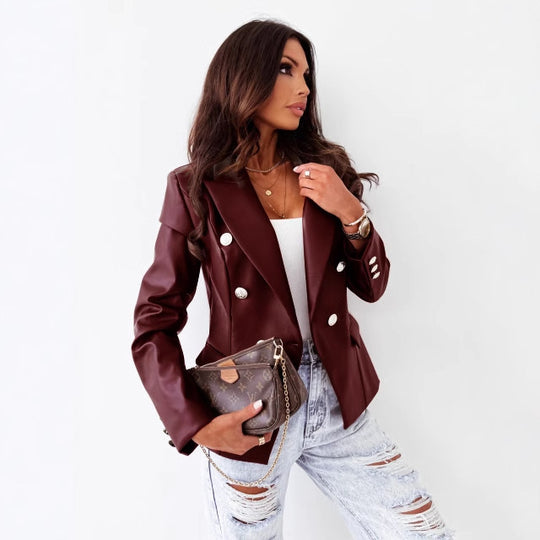 Damen Blazer mit doppelter Knopfleiste EB