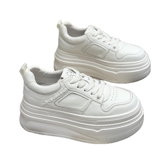 Damen Sneakers mit erhöhtem Plateau und modischem Design EB