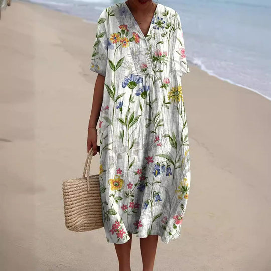 EB | Bunte, Blumige Sommerkleid