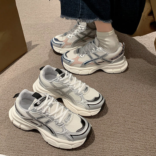 Damen Sportliche Sneakers mit innovativer Dämpfungstechnologie und atmungsaktiver Oberflächenstruktur EB