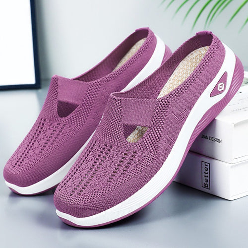 Damen Slip-On Freizeitschuhe mit komfortablem Design EB