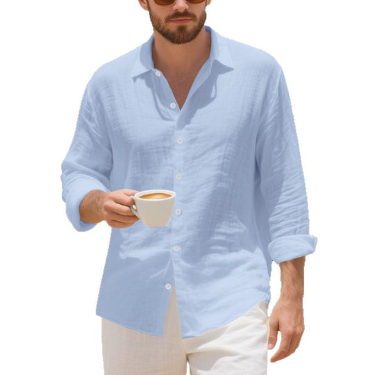 Herren Leichtes und atmungsaktives Sommerhemd EB
