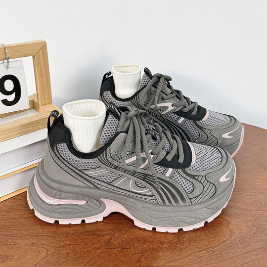 Damen Sportliche High-Performance Sneakers mit nahtloser Verarbeitung EB