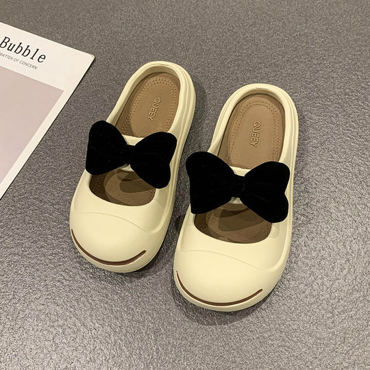 Damen Ballerinas mit elegantem Schleifen-Detail und rutschfester Sohle EB
