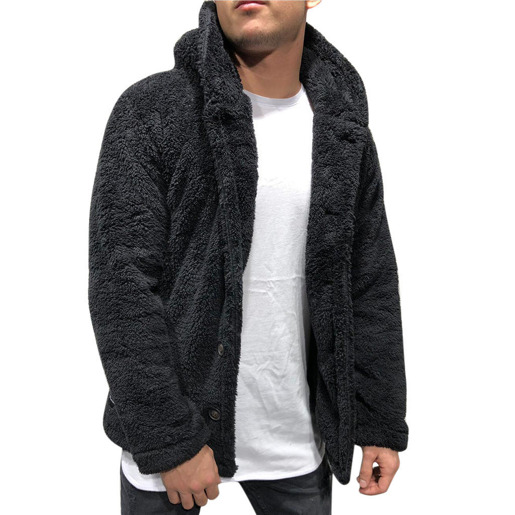 Herren kuschelige Fleecejacke EB