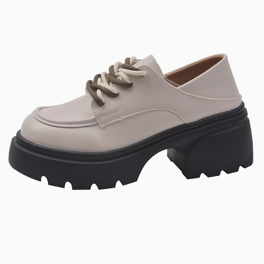 Damen Modische Sneakerboots mit hohem Kragen und robustem Sohlenprofil EB