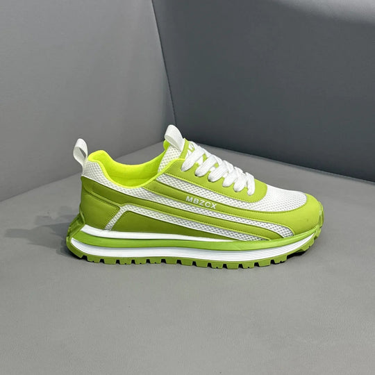 Damen Sportliche Lauf- und Freizeitsneakers mit dämpfender Sohle und atmungsaktivem Obermaterial EB