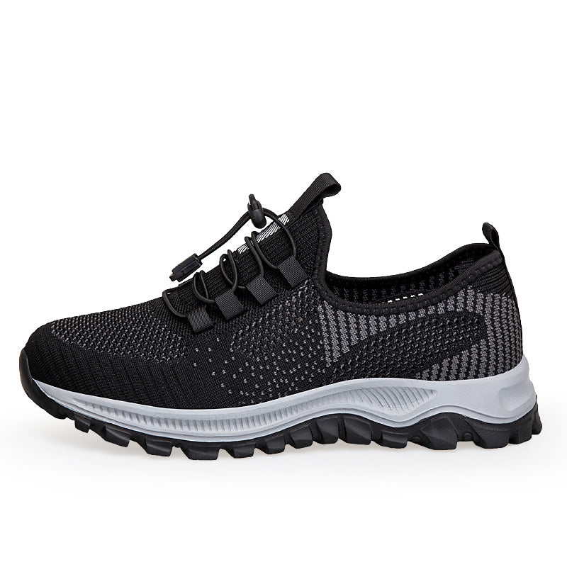 Damen Hochleistungs Fitness-Sneaker mit elastischem Schnellschnürsystem EB