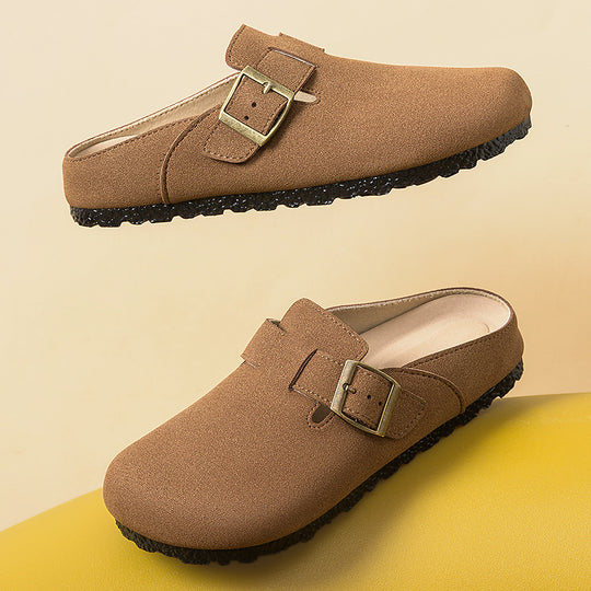 Damen Komfortable Clogs mit verstellbarem Riemen und anatomischer Fußbettgestaltung EB