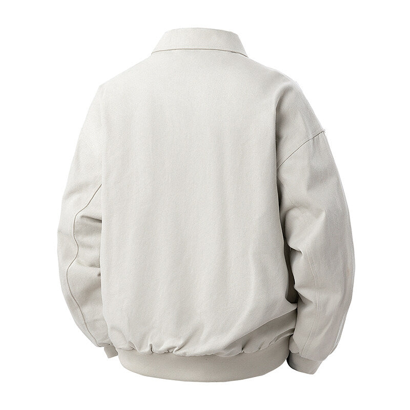 Damen modische Übergangsjacke mit elastischen Bündchen und praktischen Taschen EB